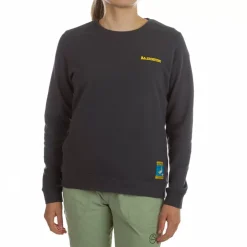 Men/Women La Sportiva Sweatshirts & Fleece^CLIMBING ON THE MOON SWEATSHIRT W